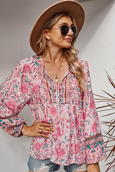 Floral blouse