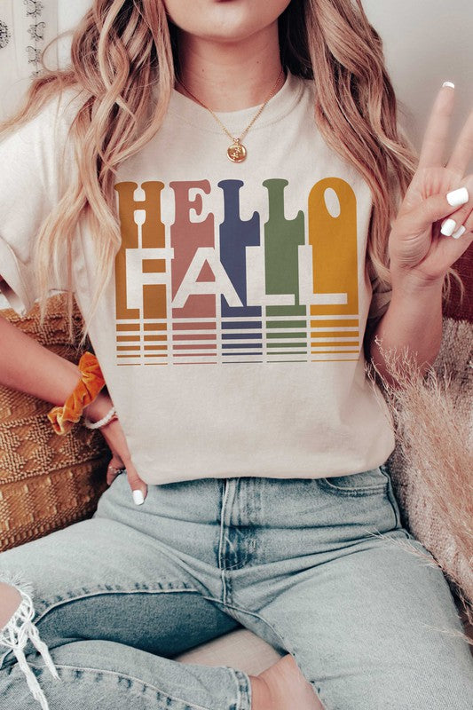 HELLO FALL GRAPHIC TEE