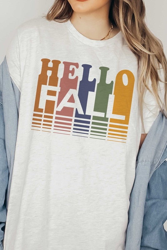 HELLO FALL GRAPHIC TEE