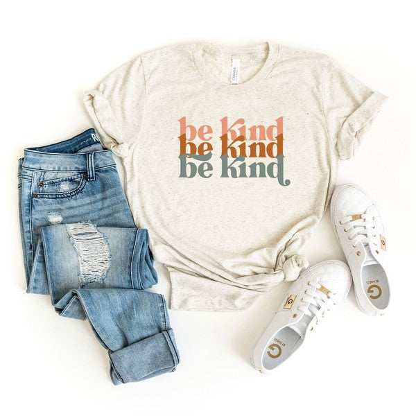 Be Kind Boho Short Sleeve Graphic Tee