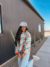 The Cowboy Hat Quilted Jacket - large