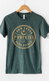 Farm Fresh Pumpkins Circle PLUS Graphic Tee