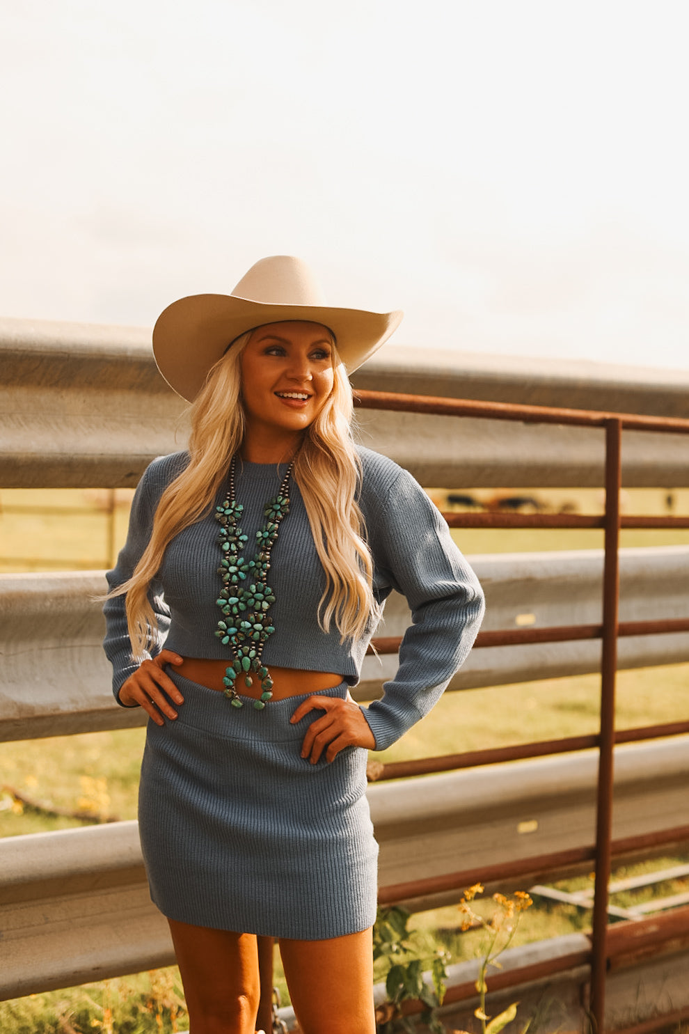 The Charlene Ribbed Set