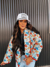 The Cowboy Hat Quilted Jacket - large
