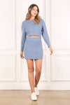 The Charlene Ribbed Set
