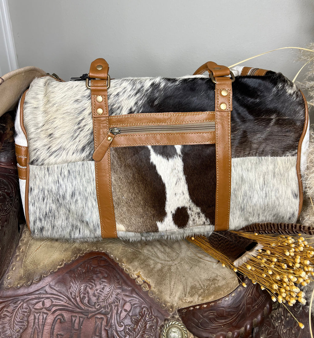 Weekend Cowhide Duffel 1