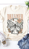 Retro Dreamer Butterfly Graphic Tee PLUS