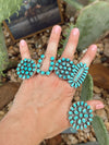 The Benji Kingman Turquoise Adjustable Ring