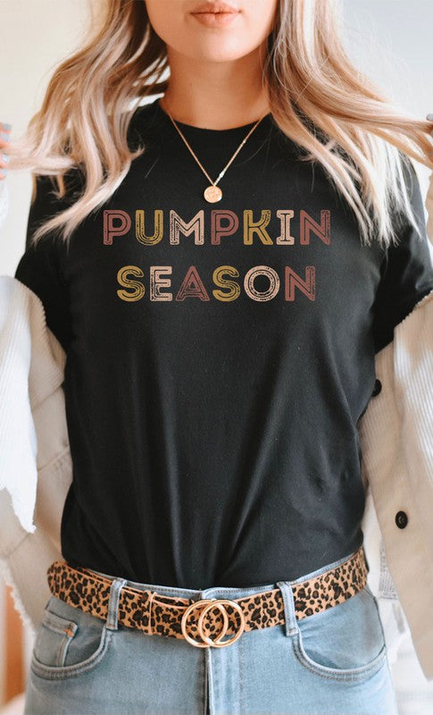 Retro Pumpkin Season PLUS Graphic Tee