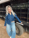 The Judy Denim Button Down