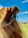 Turquoise Hair Clips