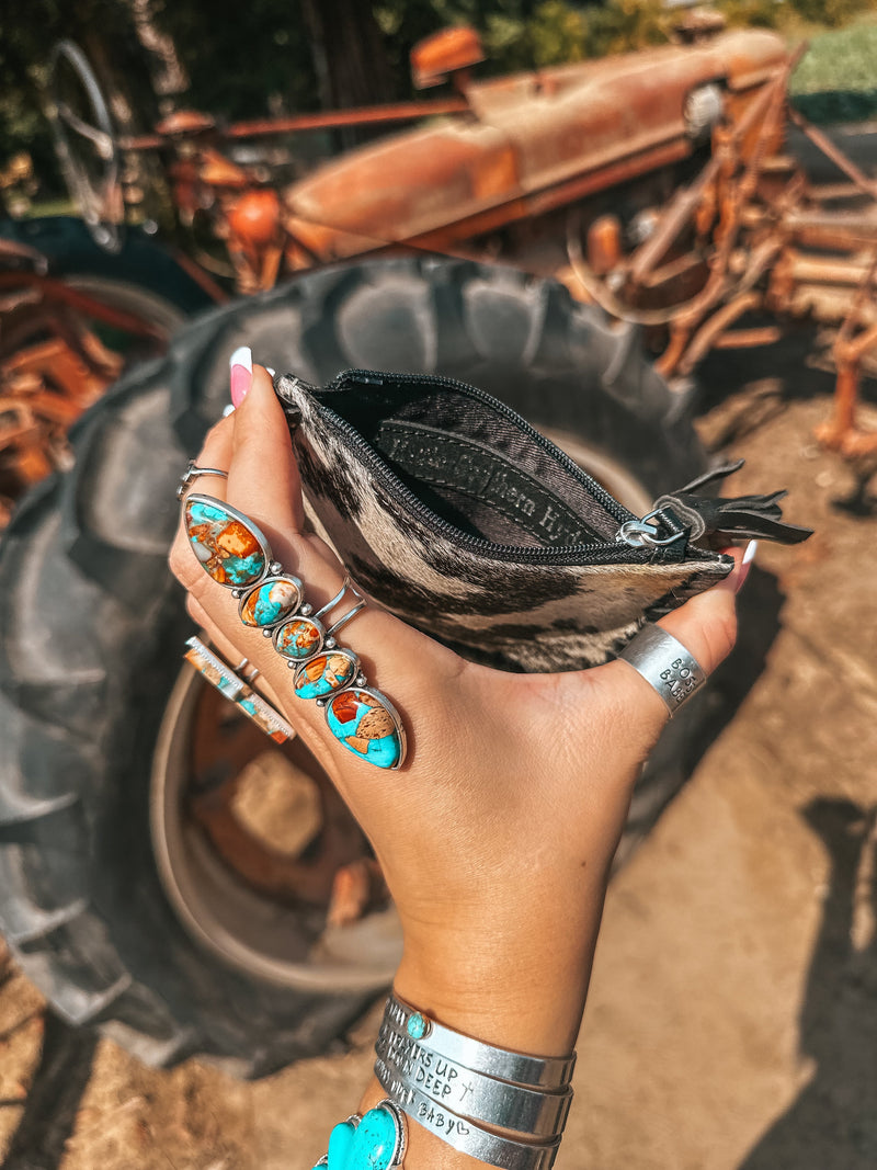 The Ryder Card Holder (Black Leather) a Haute Southern Hyde by Beth Marie Exclusive