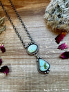 Palomino turquoise necklace lariat