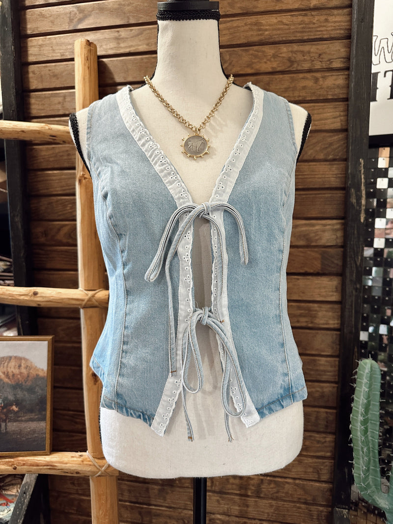 The Dolly Tie Top