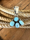 Golden Hills Turquoise pendant