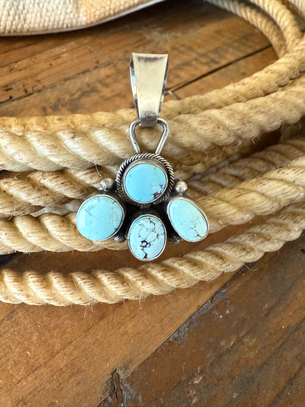 Golden Hills Turquoise pendant