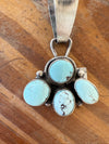 Golden Hills Turquoise pendant