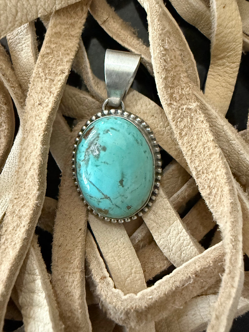 Royston turquoise pendant