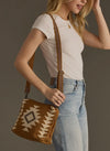 Copper, Cream and Green Crossbody