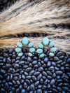 Arabella Stud Fashion Earring - Turquoise