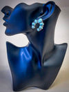 Arabella Stud Fashion Earring - Turquoise