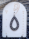 Amarillo Metal Bubble Fashion Earrings - Silver