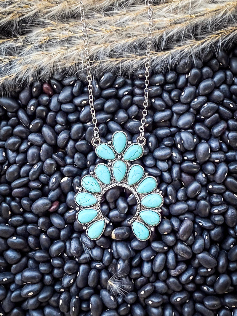 Squash Blossom Chain Fashion Necklace