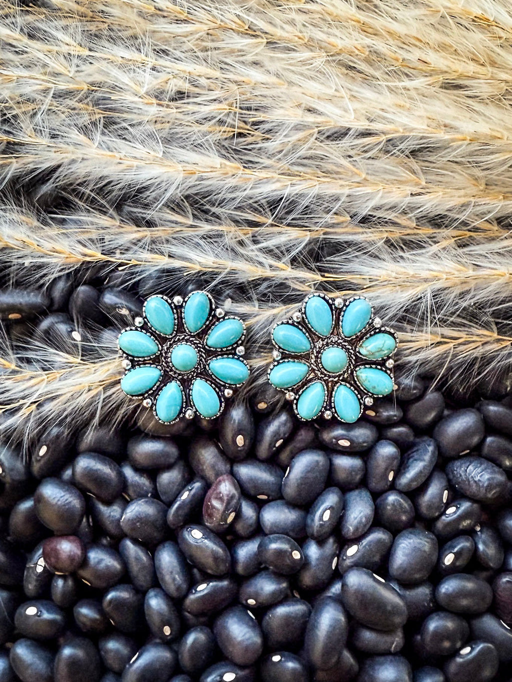 Gianna Turquoise Fashion Studs