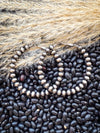Marcy Navajo Style Pearl Hoop Fashion Earrings