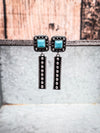 The Silverado Bars – Western Fashion Stud Drop Earrings
