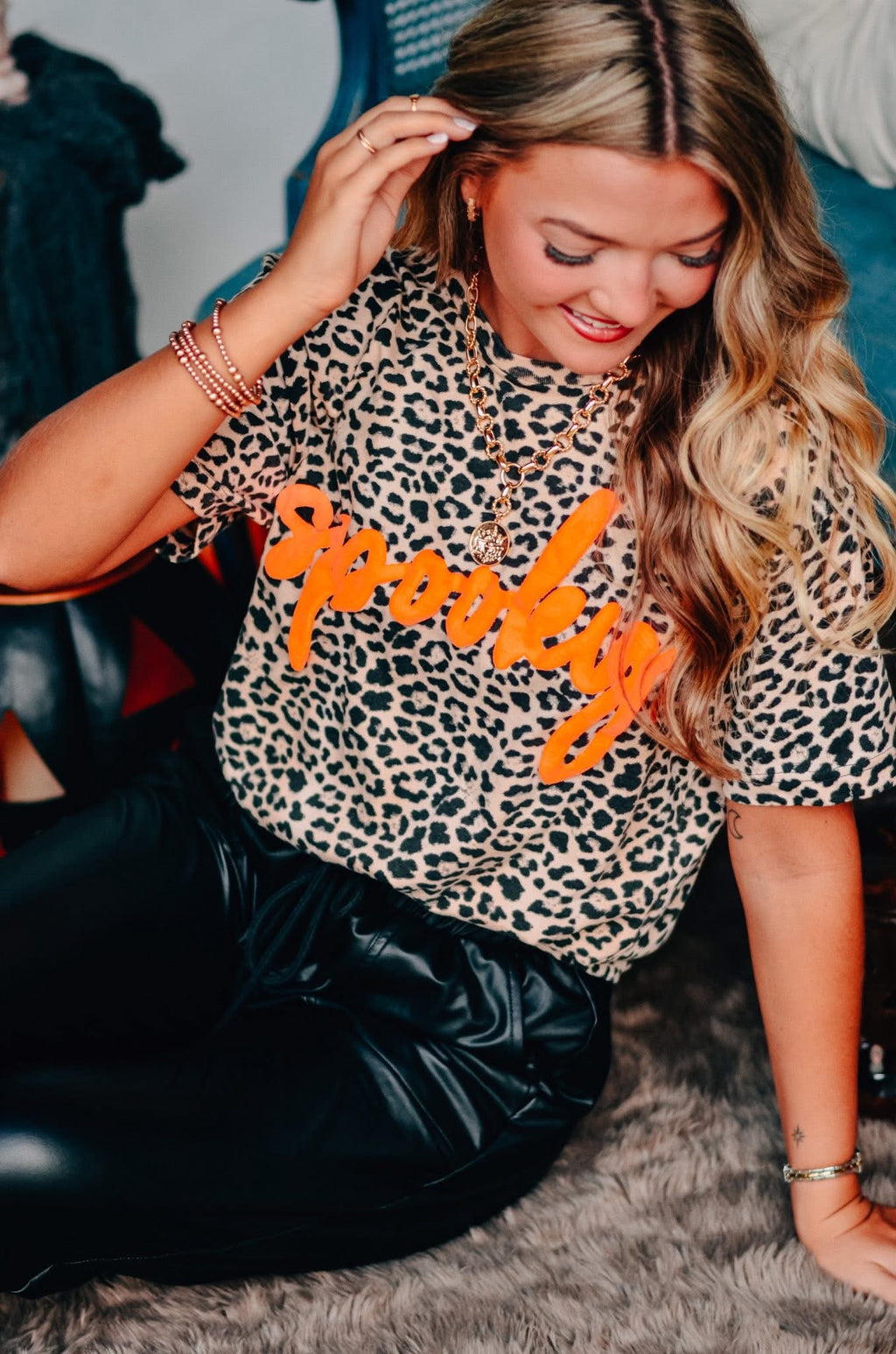 Spooky Cheetah Tee
