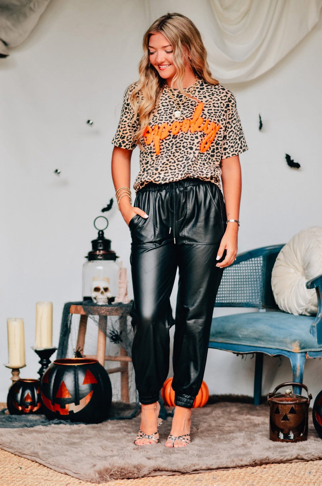 Spooky Cheetah Tee