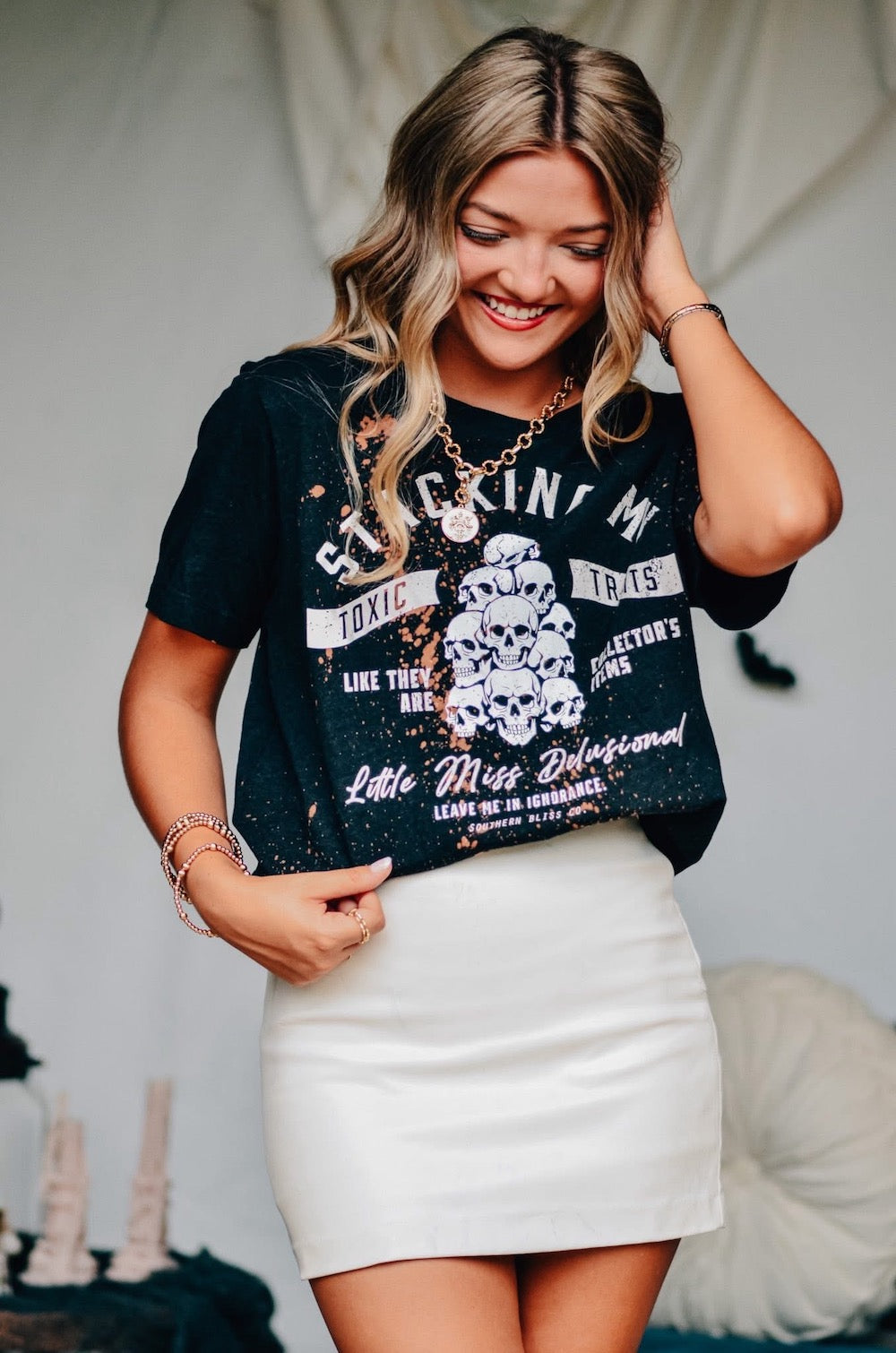 Stacking My Toxic Traits Tee