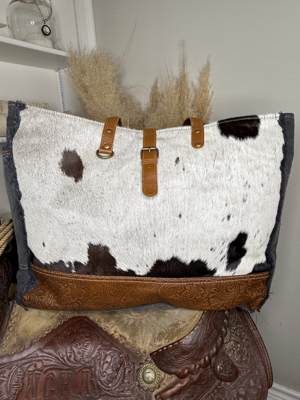 Matty Affair Canvas  & Hair On Bag #3