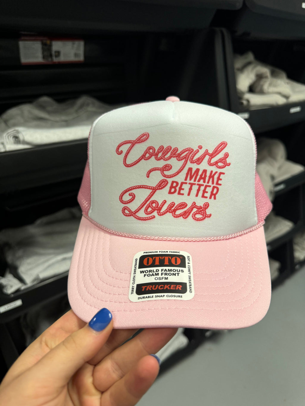 Cowgirls Make Better Lovers Trucker Hat