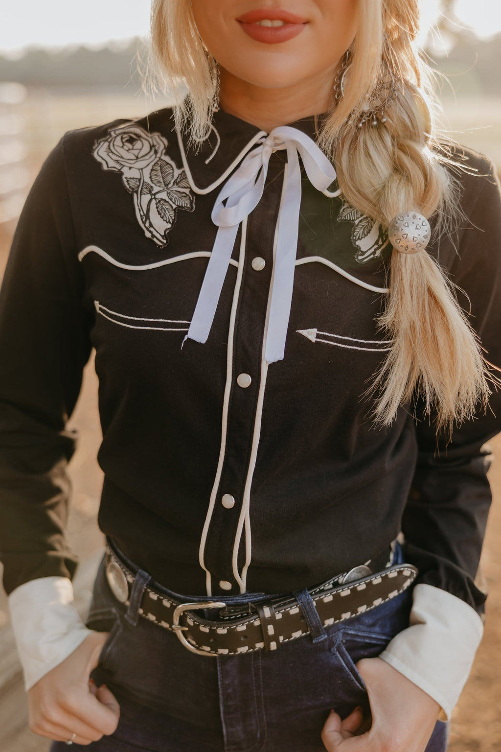 Let's Rodeo Button Up