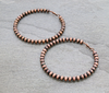 Rue Hoop Fashion Earrings - Copper