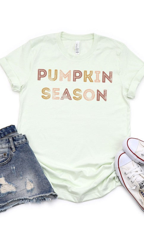 Retro Pumpkin Season Graphic Tee