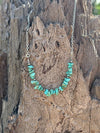 Authentic Turquoise Chips Chain Necklace