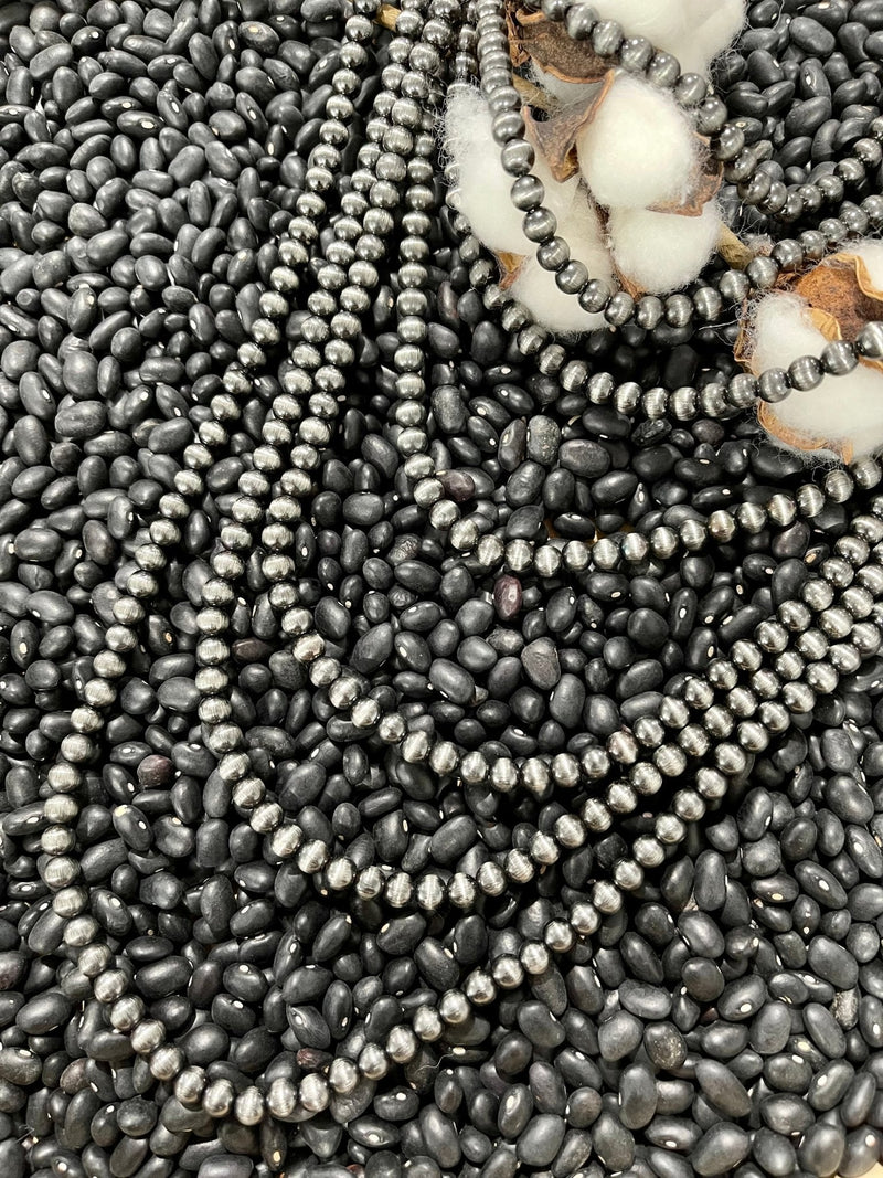 Gatton Navajo Style Pearl Layer Fashion Necklace