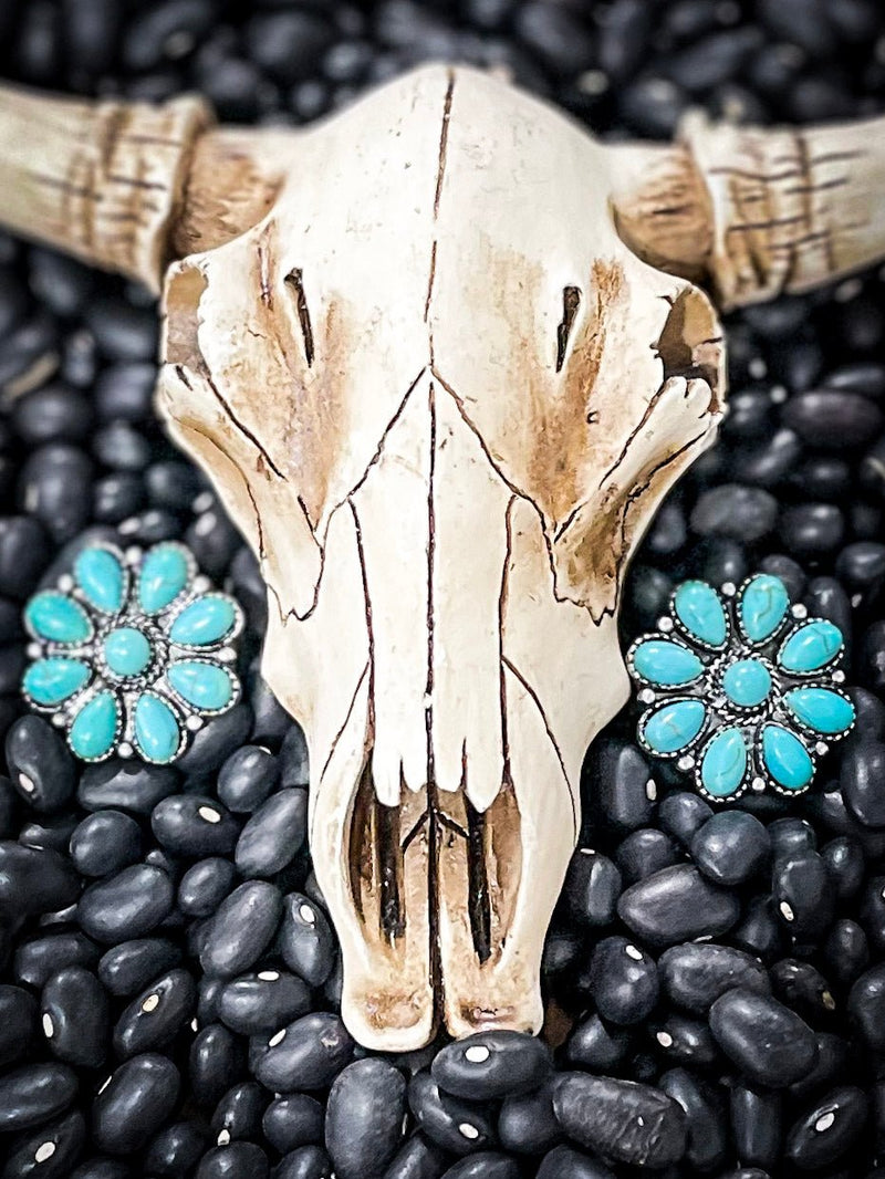 Gianna Turquoise Fashion Studs