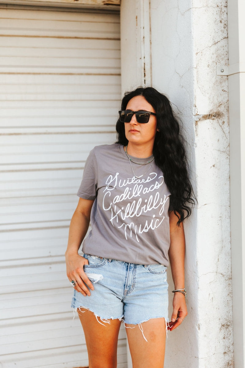 Guitars Cadillacs Graphic Tee