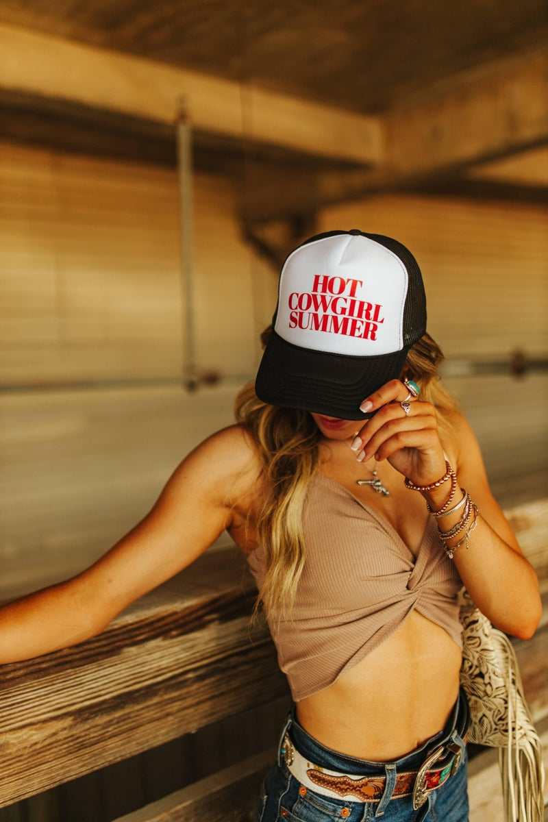 Hot Cowgirl Summer Trucker HatMultiOS