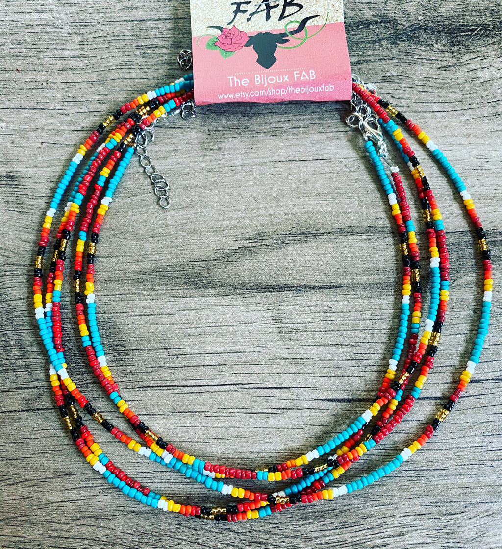 Serape Choker - 14 inches