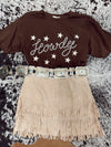 The Fringe Skirt