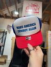 Make America Cowboy Again Trucker HatMultiOS