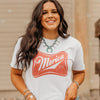 Merica Red Logo Graphic TeeAshS