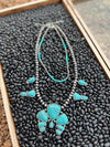 Navajo Silver and Turquoise ChokerTurquoiseOS