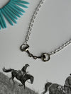 Snaffle Bit Chain Necklace