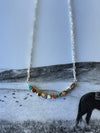 Spiny Oyster Turquoise Beaded Chain Necklace